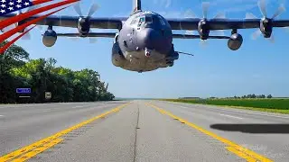 AC-130 Gunship Turns Highway into Runway: Historic First Landing and Takeoff