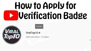 How to Get The Verified Badge On YouTube in 2021