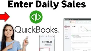 How To Enter Daily Sales in quickbooks ONLINE 2025