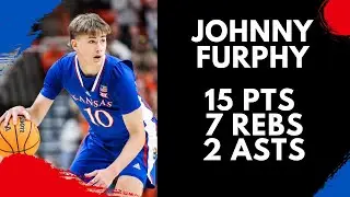 Johnny Furphy Highlights vs. Oklahoma State | 1/16/24 | 15 Pts, 7 Rebs, 2 Asts