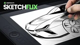 SketchFLIX - 039 | How to sketch a STATION WAGON