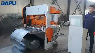 (High-speed) 25T expanded steel mesh machine sold to Chile | DAPU Machinery