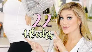 22 WEEKS PREGNANCY UPDATE! | WEIGHT GAIN, SYMPTOMS, & MORE!