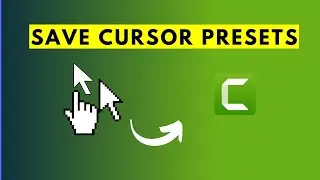 How to Create and Save Cursor Effect Presets in Camtasia 2022