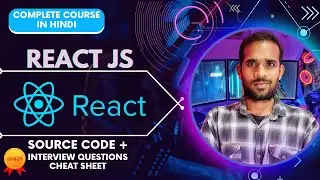 React Js Full course in Hindi 2023 |  #react js #react course