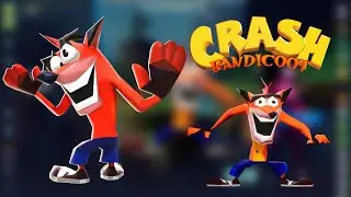 MultiVersus - PS1 Crash Bandicoot over Taz