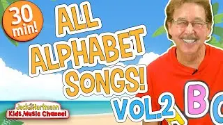 All ALPHABET Songs Vol. 2! | 30 Minutes of Alphabet Songs for Kids! | Jack Hartmann