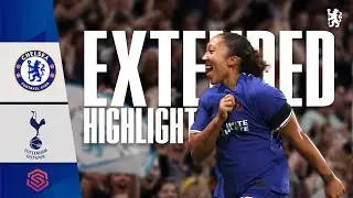 Chelsea Women 2-1 Tottenham Hotspur Women | Highlights - EXTENDED | Chelsea FC | WSL 2023/24