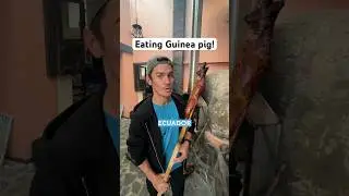 Eating GUINEA PIG in Ecuador! 🤮