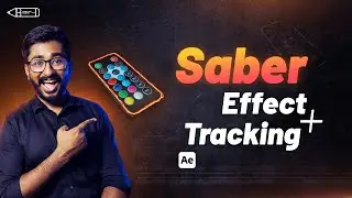 Vera level ⚡ SABER ⚡ effect with 3D Camera Tracker நம்ம After effects ல