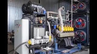Газопоршневой электроагрегат АГП 350 ЯМЗ 8503 в контейнерном исполнении