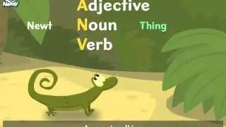 Nessy Reading Strategy: Amazing Newts Vibrate (Adjective Noun Verb)