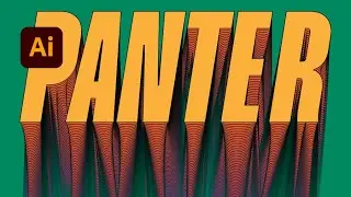 How to Distort Text Blend Effect in Illustrator