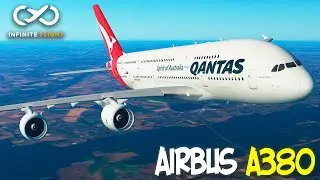 AIRBUS A380-800 - INFINITE FLIGHT - СИМУЛЯТОР САМОЛЕТА НА ТЕЛЕФОНЕ!