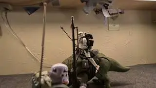 The Imperial Sandtrooper (Up Close With Dusty Desert Stormtroopers Riding Lizzards)