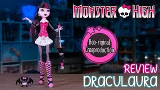 Monster High Reproduction Draculuara Doll Review! (2022)