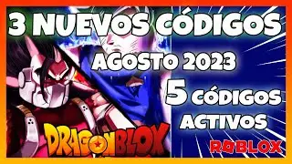 🔥3 Nuevos códigos 🔥 TODOS los CODIGOS activos de DRAGON BLOX Roblox en Agosto 2023🔥 EMiLiOR