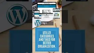 Utilize Categories And Tags For Better Organization - WordPress Tips For Beginners