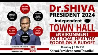 Dr.SHIVA™ LIVE: TOWN HALL - Environment: GMOs and How to Eat Healthy..