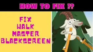 #walkmaster #fing24 HOW TO FIX BLACKSCREEN PROBLEM IN WALK MASTER 🐐 | FING 24 😌🆒