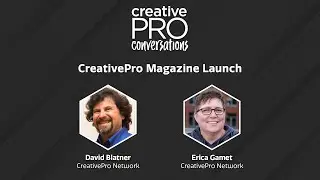 CreativePro Magazine Launch - David Blatner // CreativePro Conversations