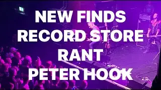 NEW FINDS, RECORD SHOP RANT, PETER HOOK & THE LIGHT REVIEW #vinylcommunity