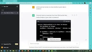 ใช้ ChatGPT เขียน Excel VBA function