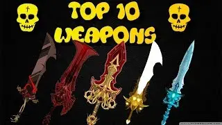 AQW - Top 10 Weapons 2018