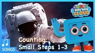 Learn To Count to 3 | Number Songs | 123 Lift Off | Numeracy Skills | Codey And The Cloud S1 • E3