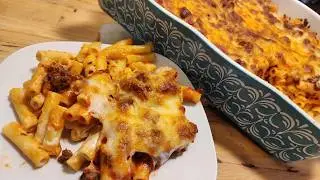 Hamburger Pasta Bake Casserole - Viral Recipe - You Gotta Try This! - The Hillbilly Kitchen