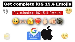 Get complete iOS 15.4 missing Emojis | iOS full Emoji in Android | emojis in Android | #ios #emoji