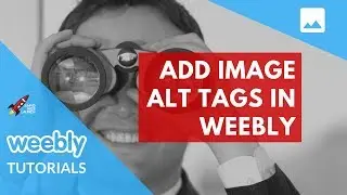 How to add image alt tags in Weebly | Weebly Tutorials