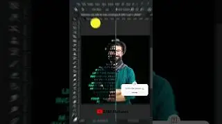 How to Create Text Protrait Effect in photoshop | Half Face Text Protrait