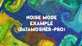 Drone shot motion hacked with datamosher-pro (Glitchy results)