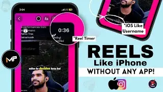 How To Share Reels Like iPhone On Story✨|Round Edges+Timer| Reels like iPhone On Android