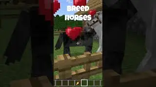 How to breed horses in minecraft