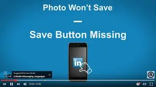 How To Save A LinkedIn Photo