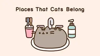 Pusheen - Подходящее место для кошек