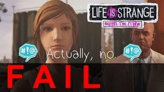 Principal Wells Backtalk FAIL 'Actually, no.' Episode 1: Awake Life is Strange: Before the Storm