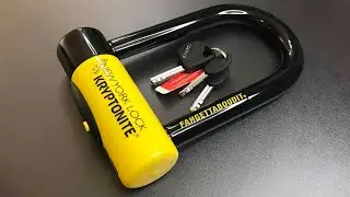 [546] Kryptonite Fahgettaboudit Bike Lock Picked and Disassembled