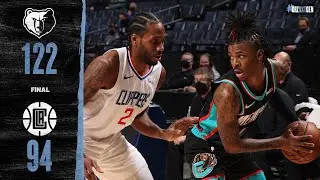 Memphis Grizzlies vs LA Clippers Full Team Highlights | February 25, 2021 | NBA Season 2020-21