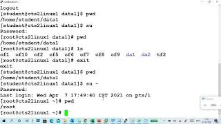 Linux CMD part12 su n sudo