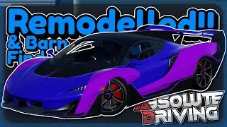 My SABRE Got REMODELLED!! & New Barn Find! | Absolute Driving Update - Roblox