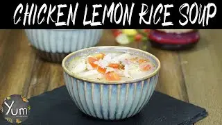 Chicken Lemon Rice Soup