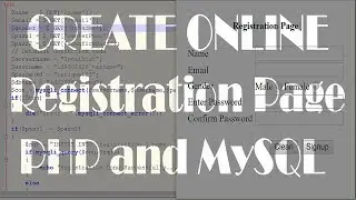 Create online registration page using PHP and MySQL Database | 000webhost