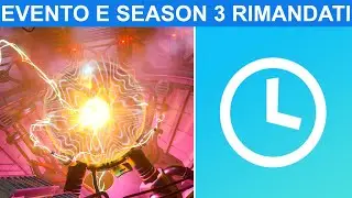EVENTO FINALE E STAGIONE 3 RIMANDATI + NUOVA FASE DEL DISPOSITIVO DOOMSDAY (Fortnite News)