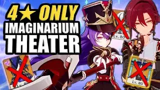 Is it Possible to Beat Imaginarium Theater with 4 Stars Only?! Genshin Impact