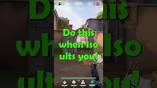 Do This In The Iso Ultimate! - Valorant
