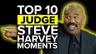 Top 10 Best Judge Steve Harvey Moments, Funniest Cases 👨🏽‍⚖️
