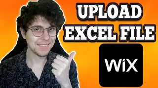 How To Upload Excel File To Wix Website